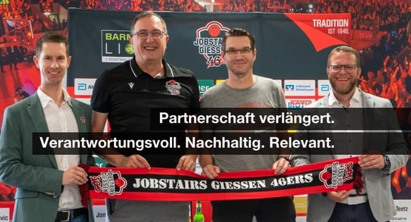 Basketball-Partnerschaft für karriererelevanten Content
