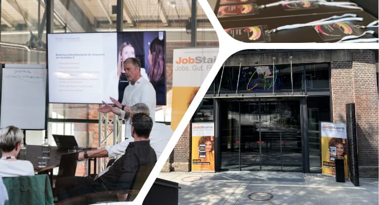 Impressionen vom JobStairs Community Meeting auf den FusionDays 2023